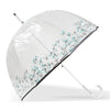 Parapluie transparent PVC/Pavot sauvage pvc/fleur cerisier Isotoner