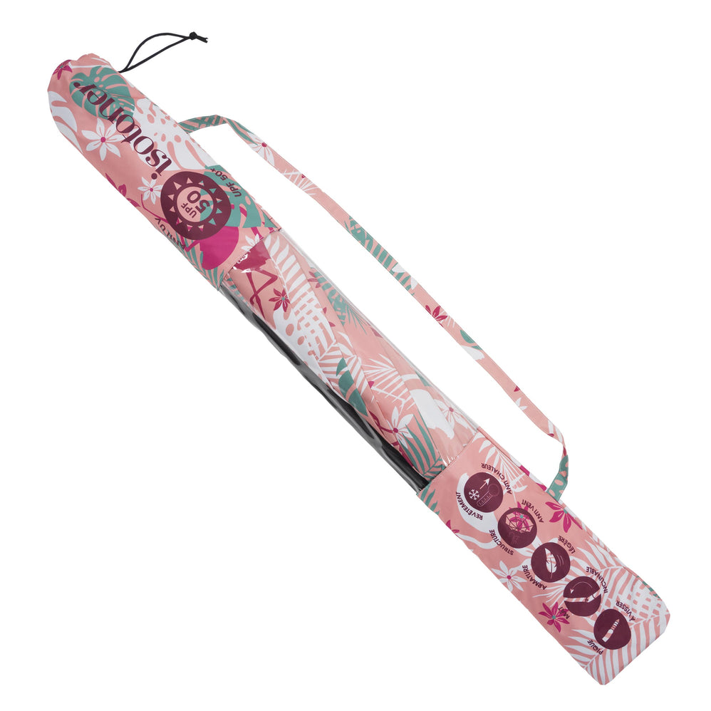 Sombrilla de playa Flamenco Rosa - Isotoner