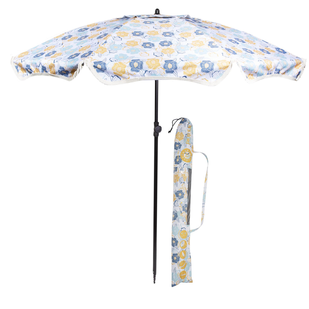 Sombrilla de playa Flores vintage - Isotoner