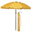 Parasol de plage Jaune