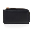 Porte-Cartes Femme zippé Noir