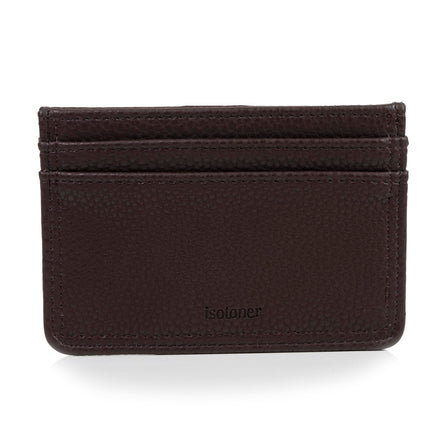 Porte-cartes Mixte Marron - Isotoner
