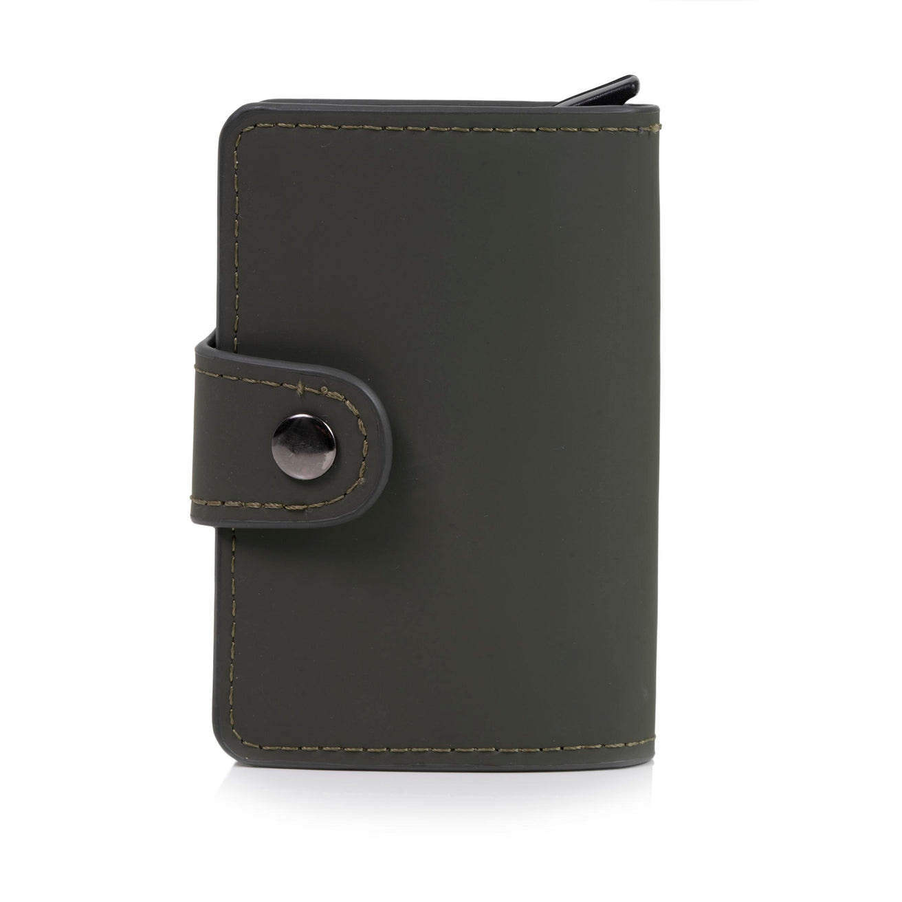 Porte-cartes métallique Mixte Kaki