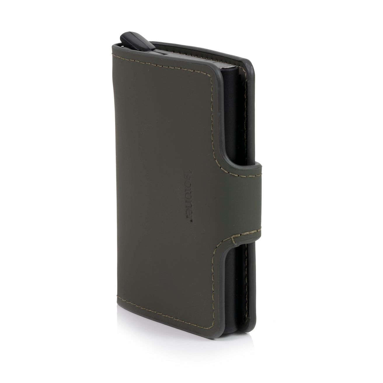 Porte-cartes métallique Mixte Kaki