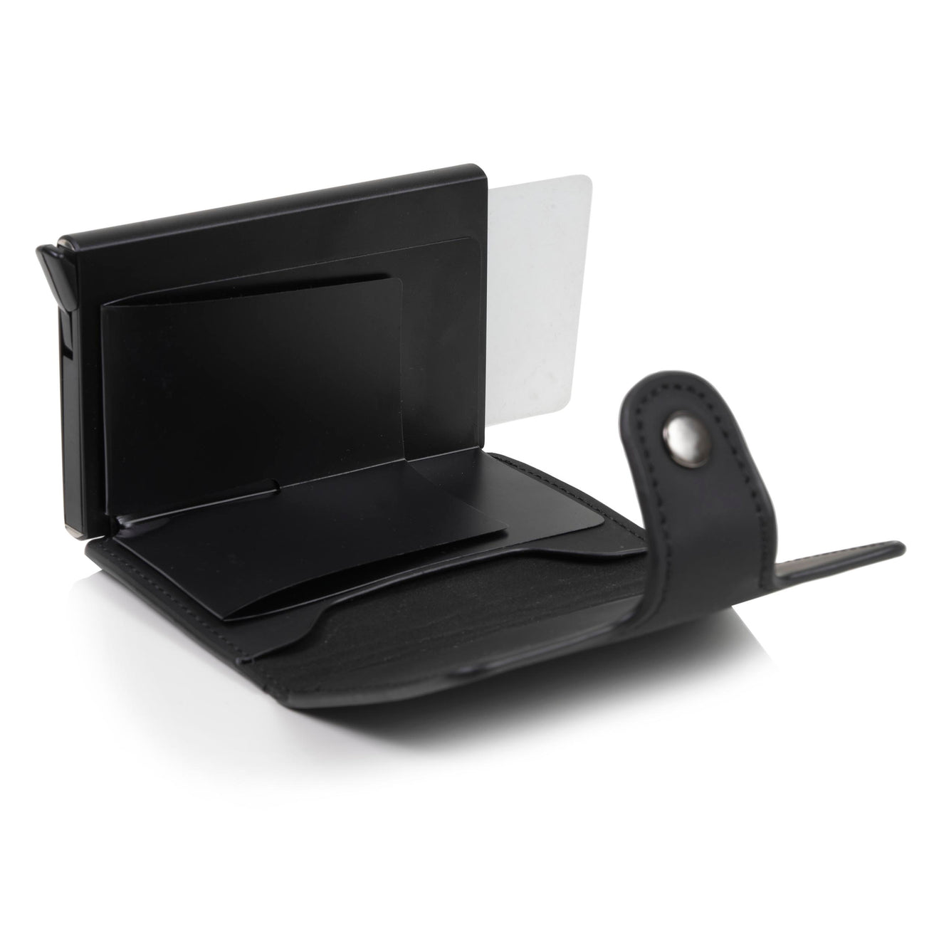 Porte-cartes métallique Mixte Noir