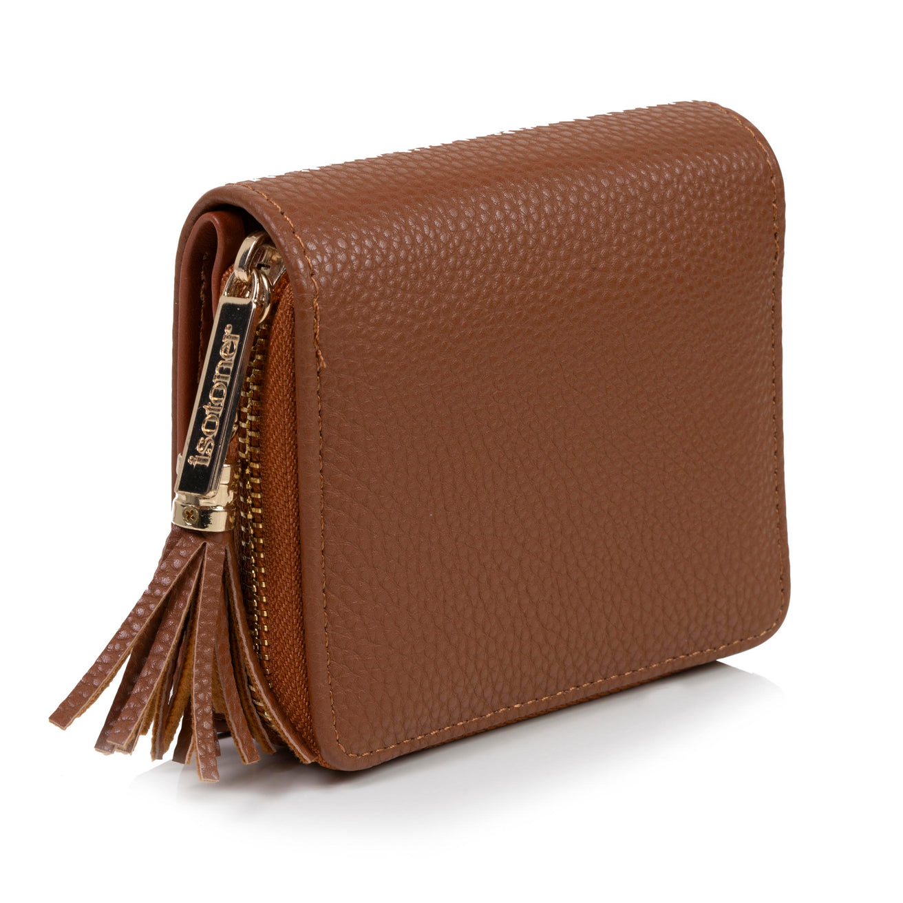 Porte-monnaie Femme compact Camel