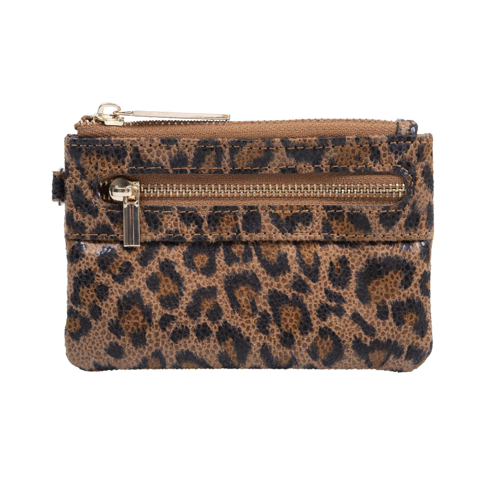 Porte-monnaie Femme zippé Léopard - Isotoner