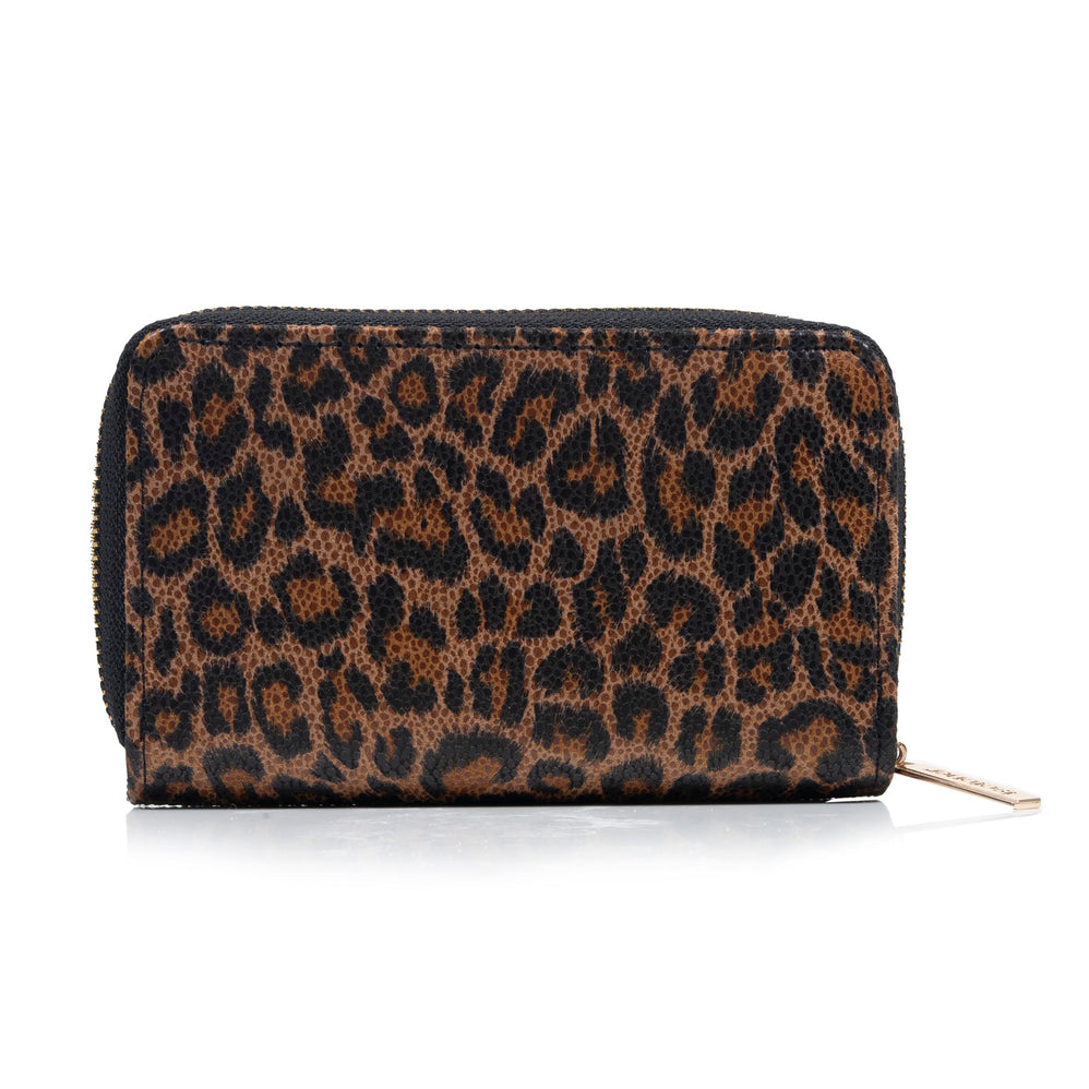 Cartera Mujer cremallera Leopardo - Isotoner