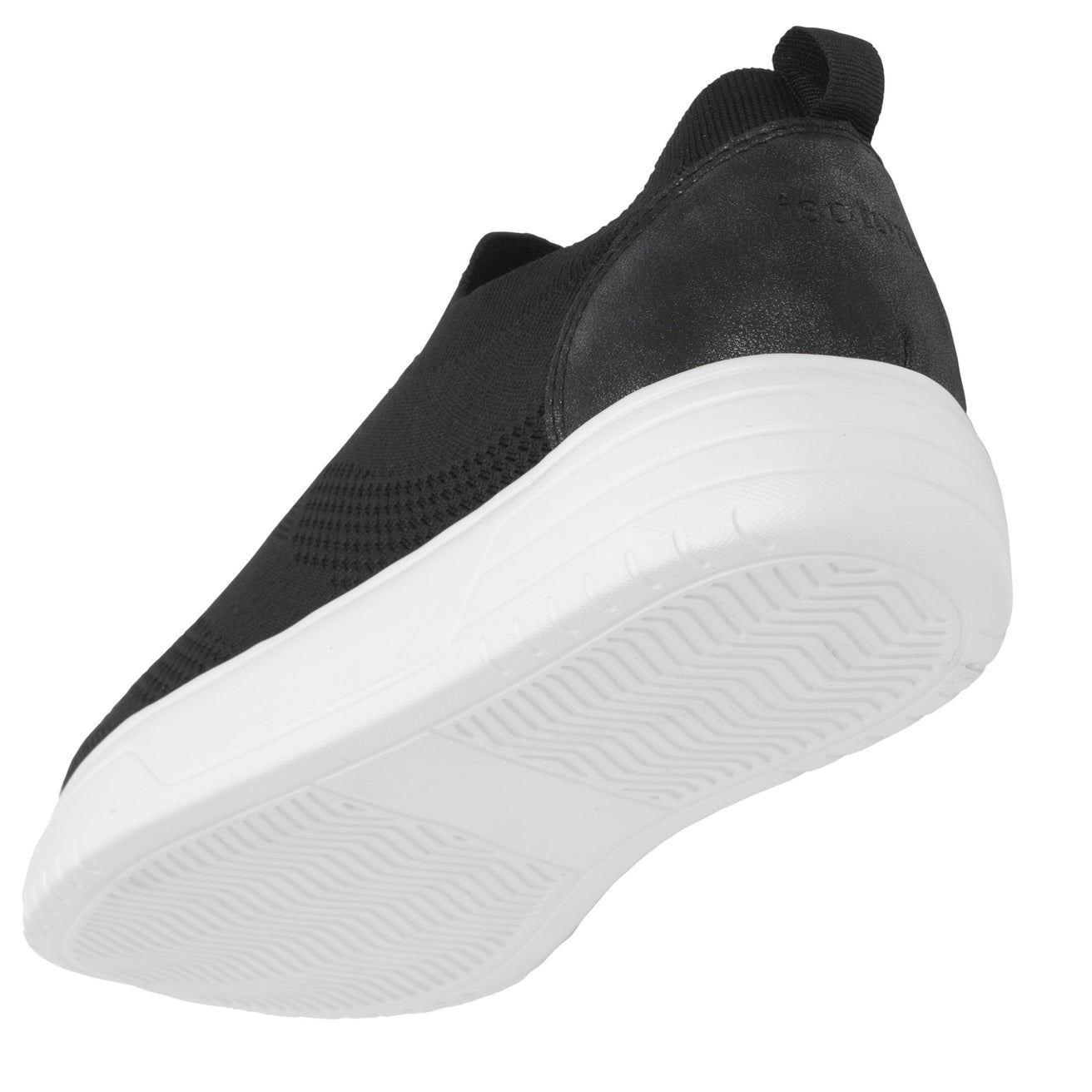 Basket Femme slip-on plateforme Noir