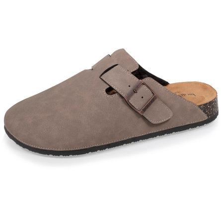 Sabots fourrés Homme Taupe - Isotoner