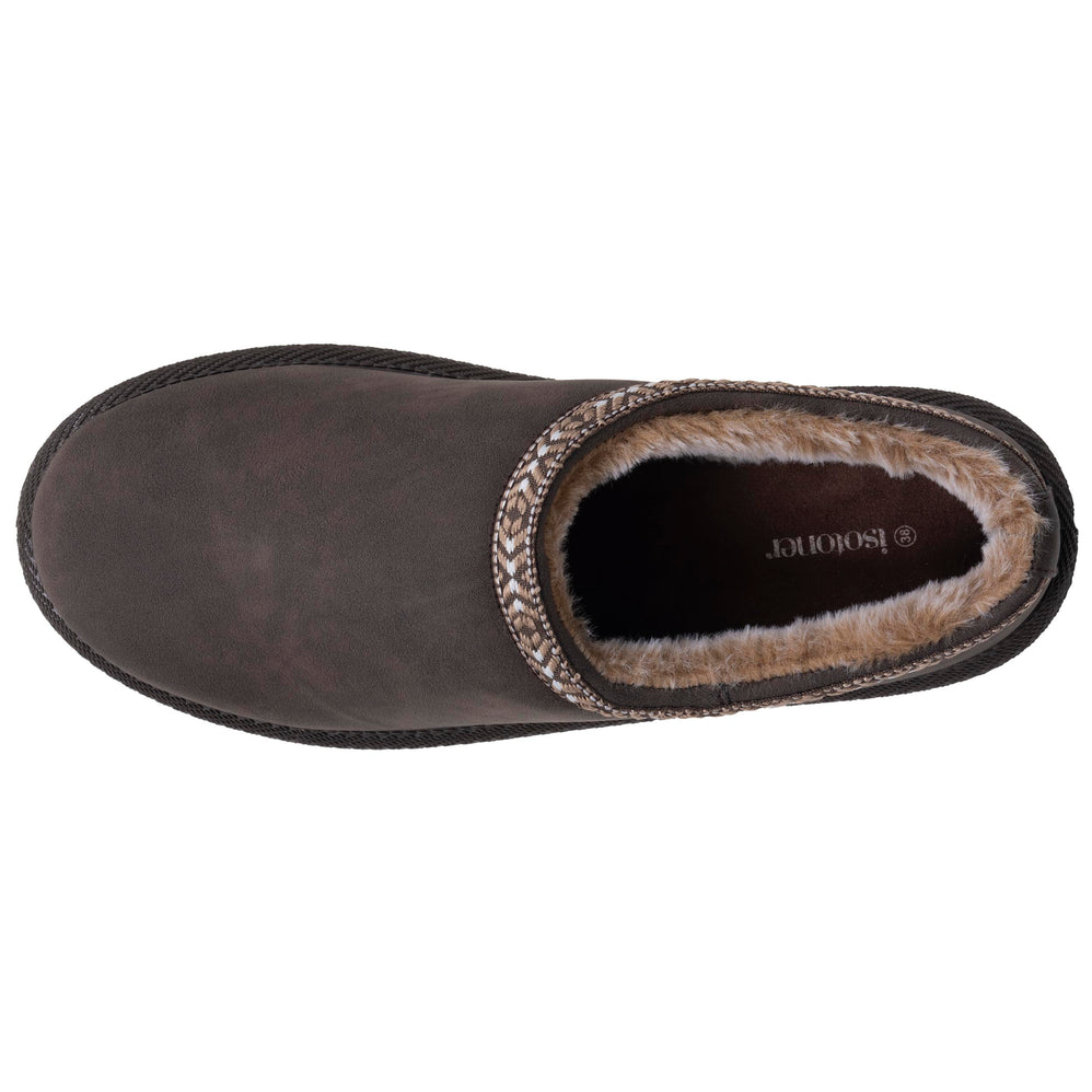 Zuecos Cozy Mujer forrados Marrón - Isotoner