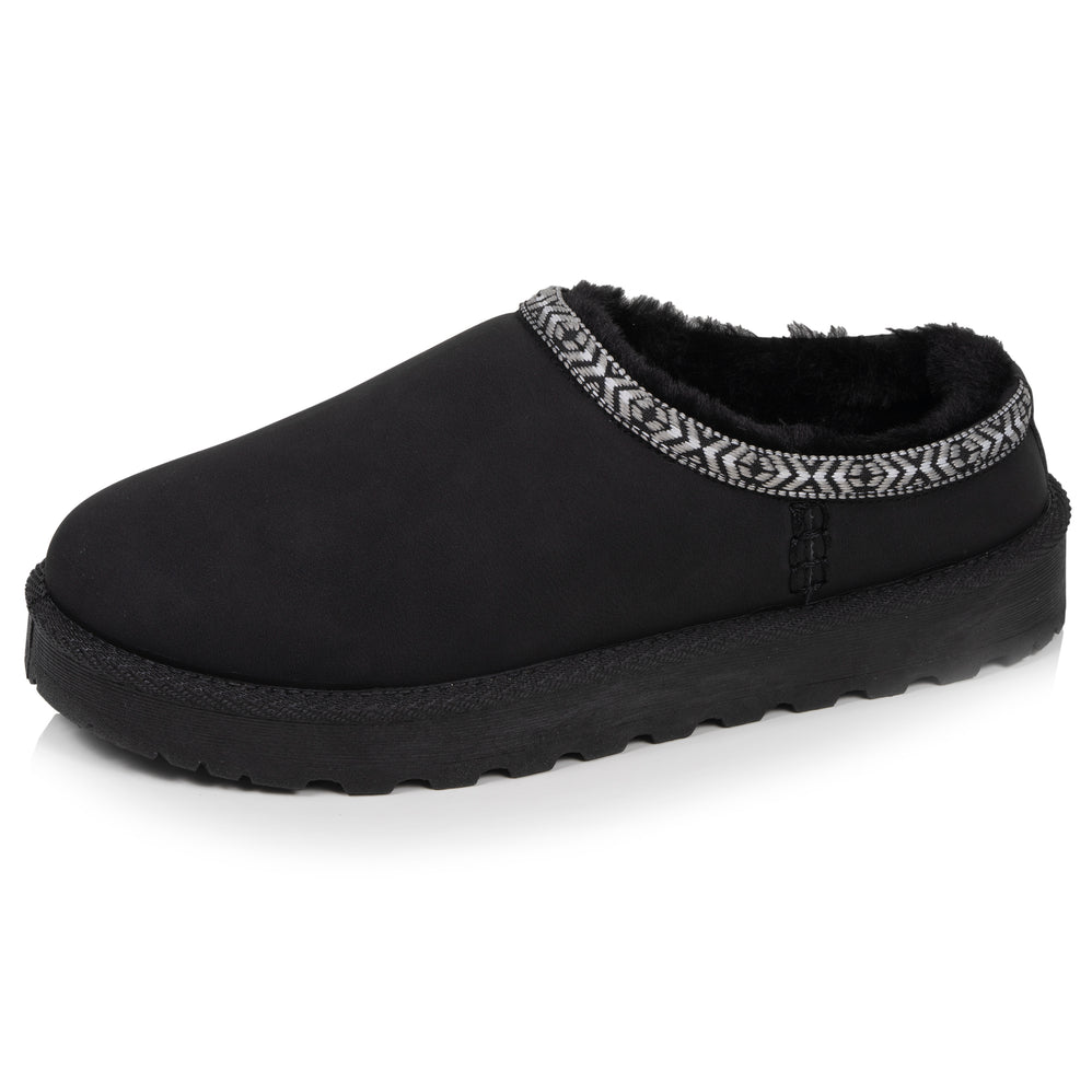 Zuecos Cozy Mujer forrados Negro - Isotoner