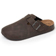 Sabots Homme fourrés Marron