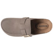 Sabots Mocassin Femme Taupe