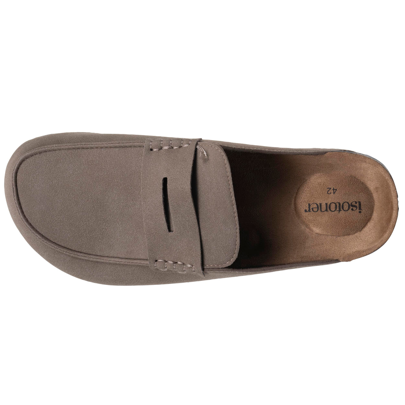 Sabots Mocassin Homme Taupe