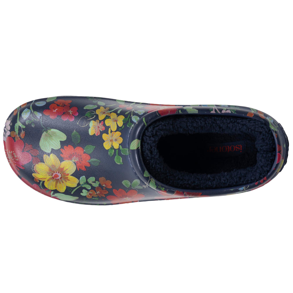 Zuecos de jardin Mujer forrados Flores - Isotoner
