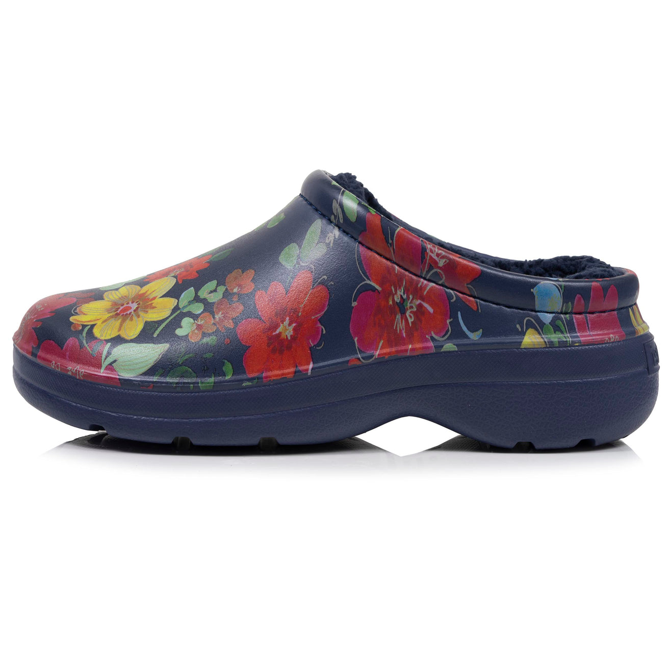 Sabots de jardin Femme fourrés Fleurs