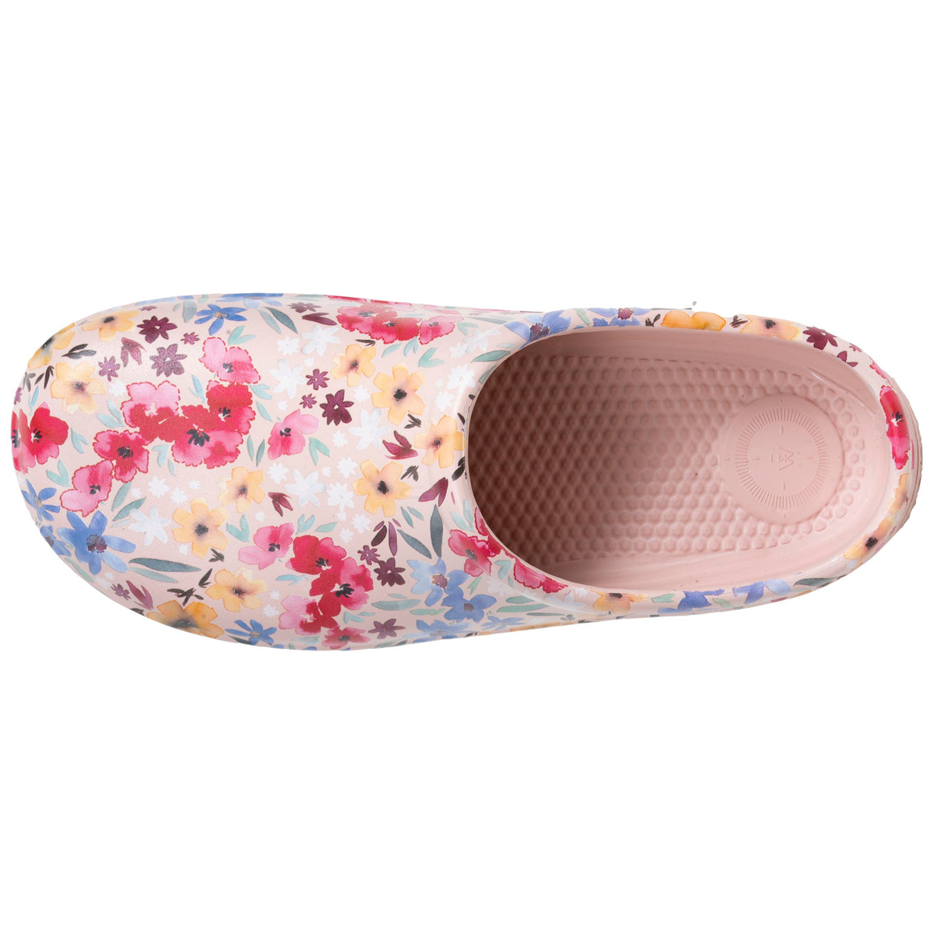 Sabots de jardin Femme imprimé Rose fleuri