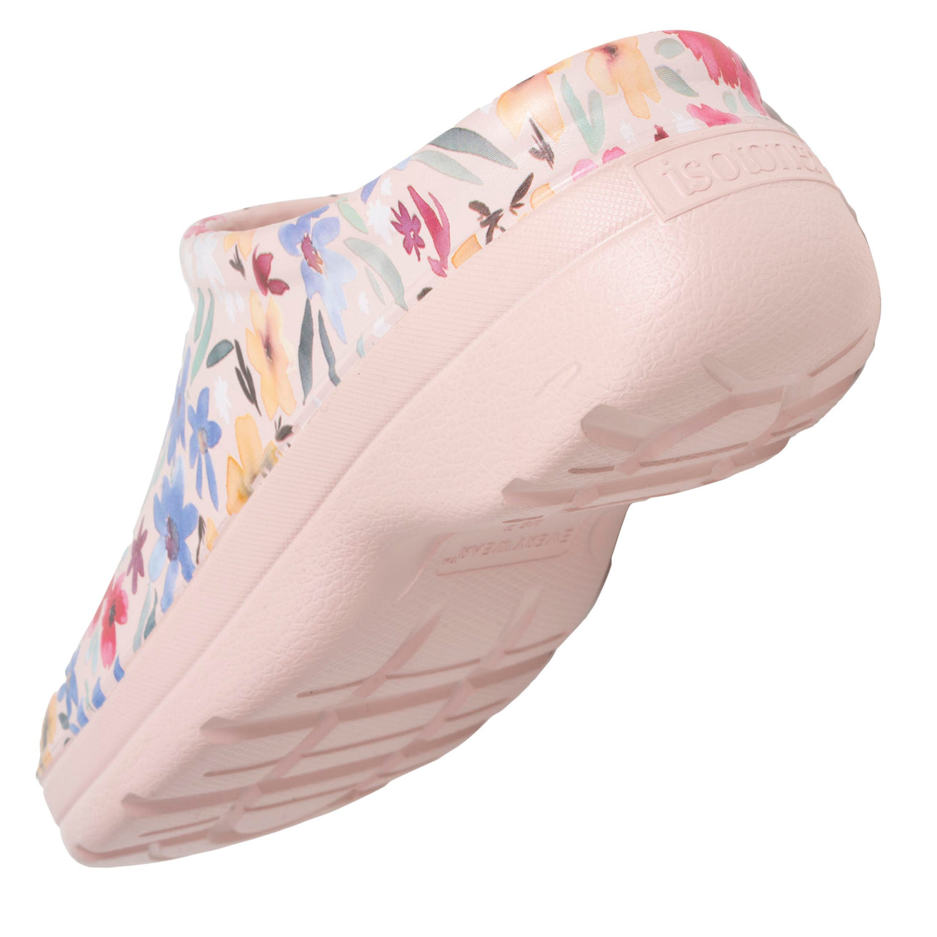 Sabots de jardin Femme imprimé Rose fleuri