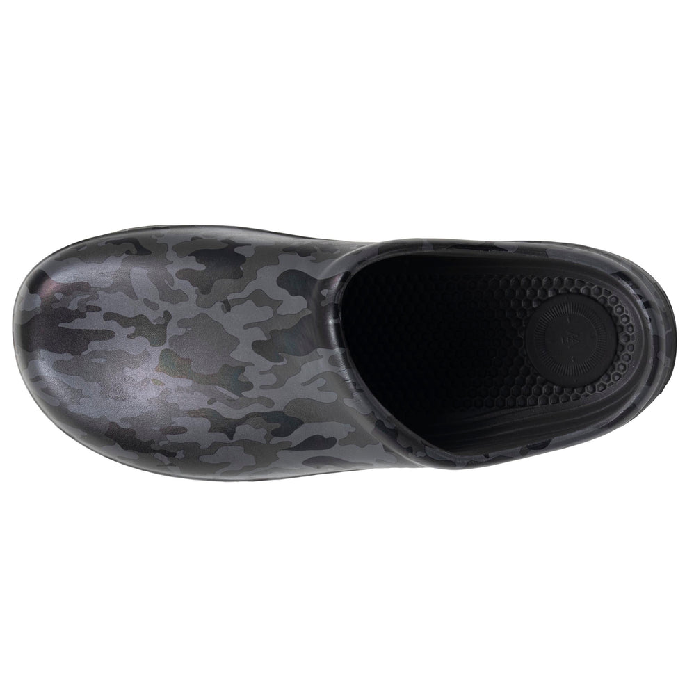 Zuecos de jardín Hombre estampado camuflaje Gris - Isotoner