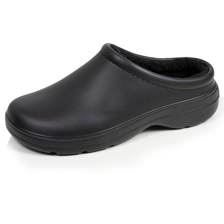 Sabots de jardin Homme fourrés Noir - Isotoner