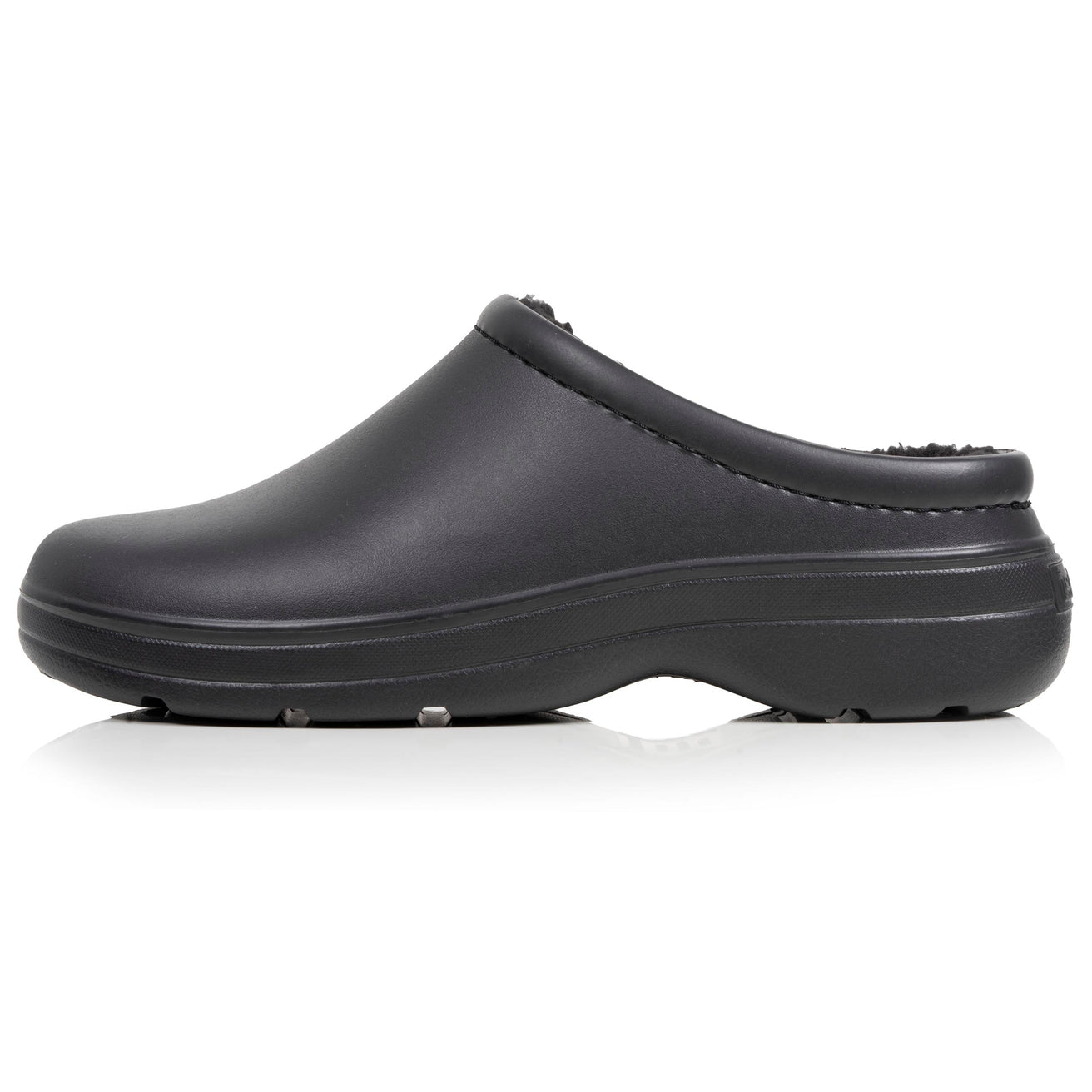 Sabots de jardin Homme fourrés Noir