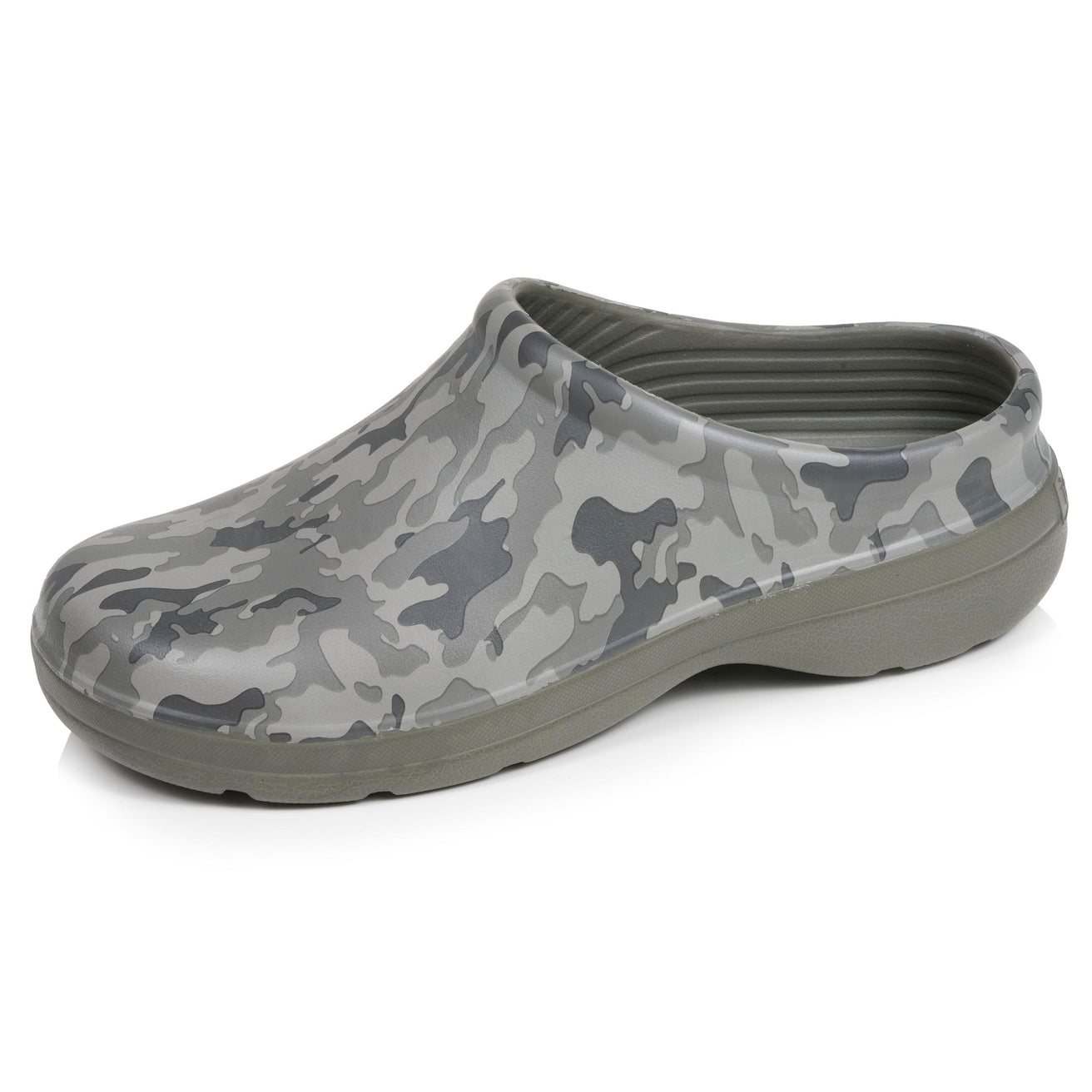 Sabots de jardin Homme imprimé camo kaki