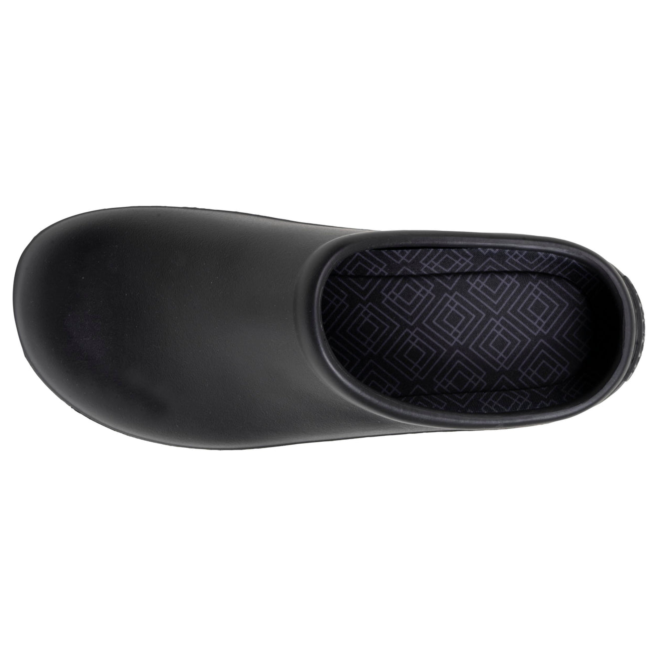 Sabots de jardin Homme Noir intérieur logo