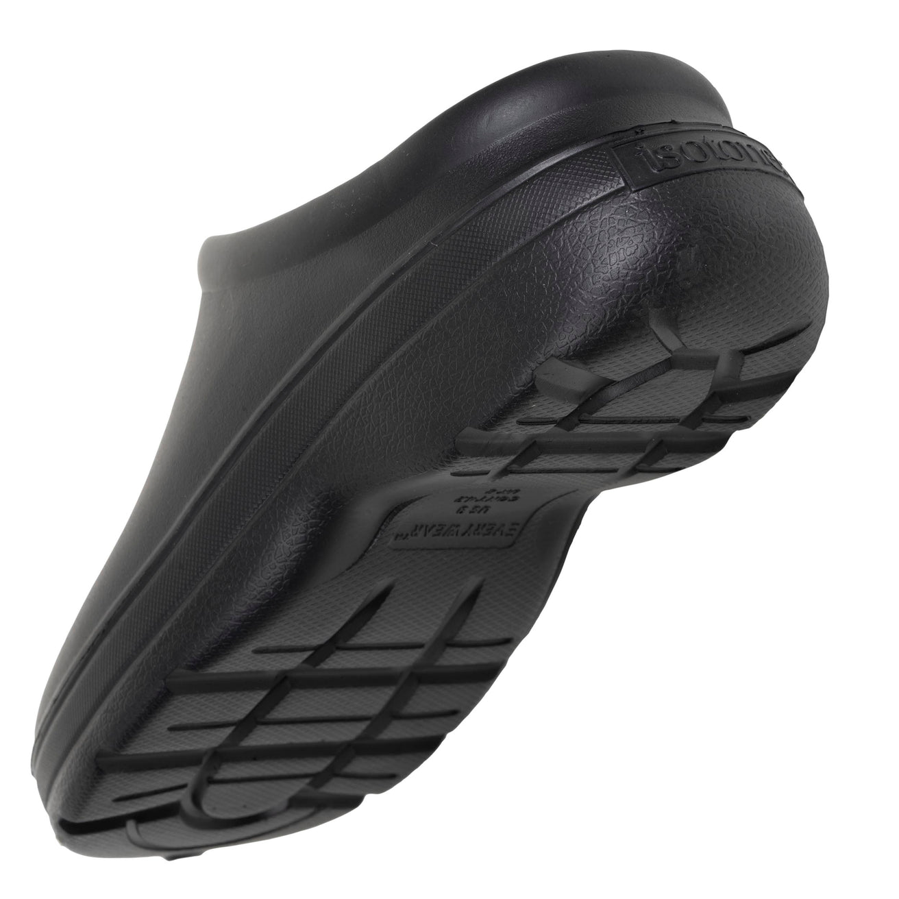 Sabots de jardin Homme Noir intérieur logo