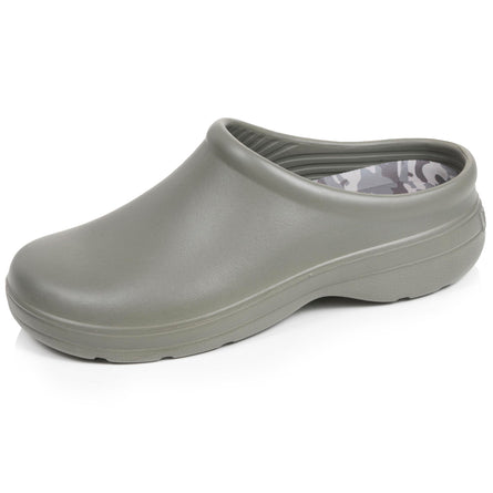 Sabots de jardin Homme intérieur camouflage kaki - Isotoner