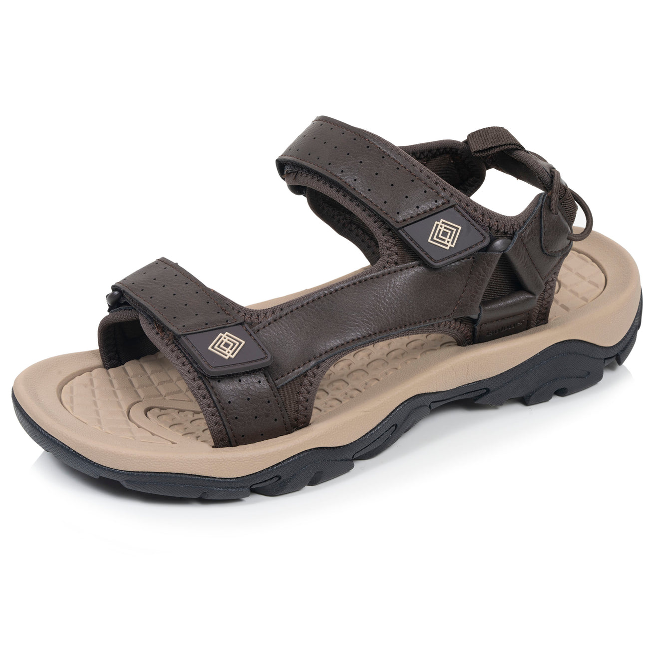 Sandalias Hombre Sport Marrón oscuro