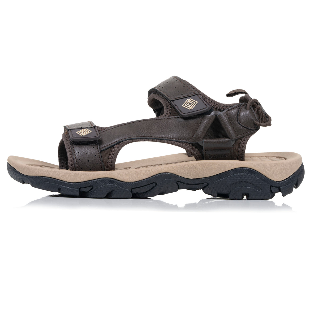 Sandalias Hombre Sport Marrón oscuro