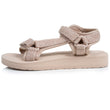 Sandalias Mujer deportivas de tacón Beige
