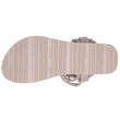 Sandalias Mujer deportivas de tacón Beige