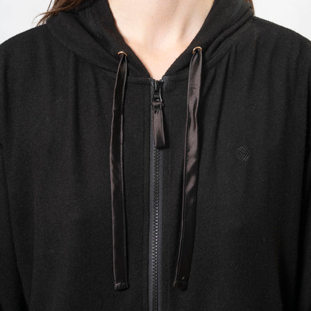 Sweat-Shirt à capuche Femme Noir - Isotoner