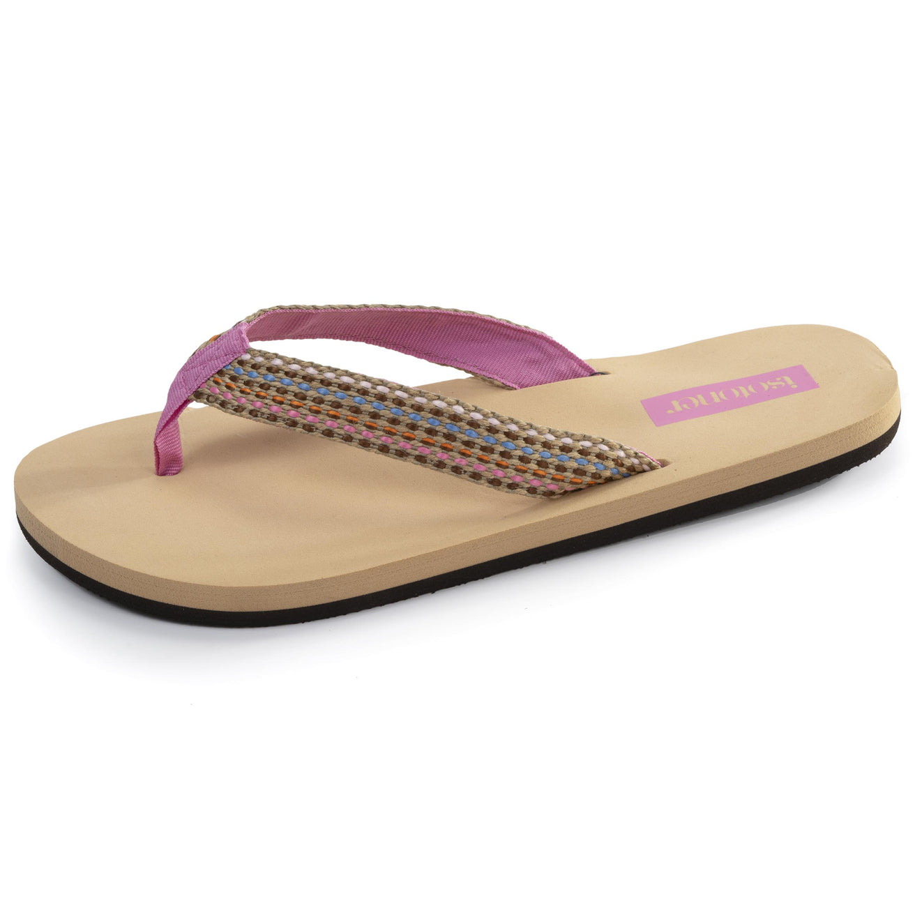 Tong Femme EVERYWEAR™ Beige tige large