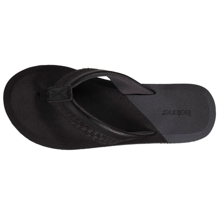 Tongs Homme Noir - Isotoner