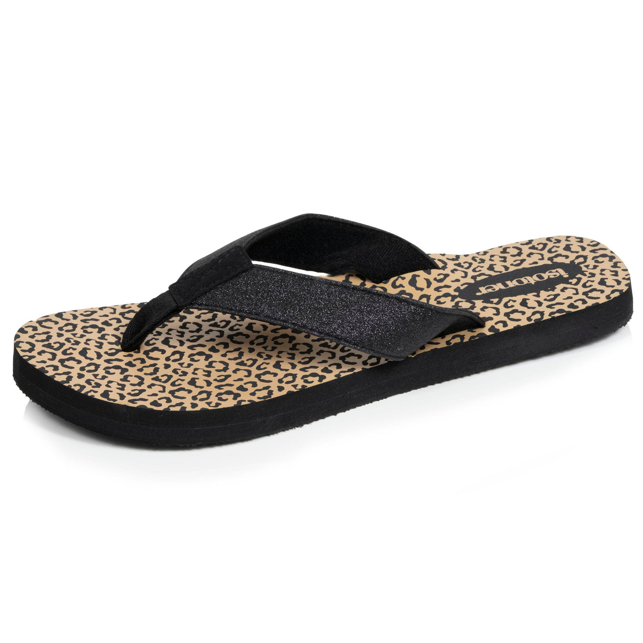 Chanclas Mujer EVERYWEAR™ Leopardo/Negro
