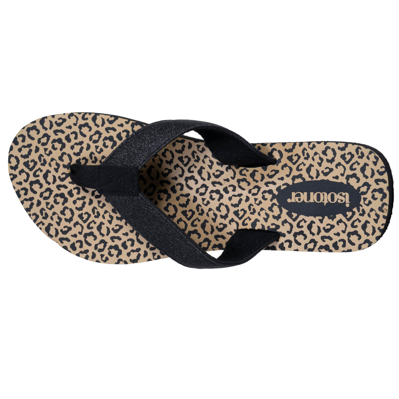 Chanclas Mujer EVERYWEAR™ Leopardo/Negro