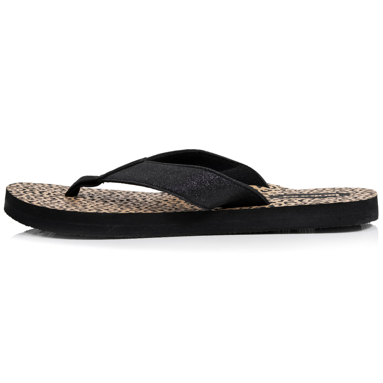 Chanclas Mujer EVERYWEAR™ Leopardo/Negro