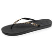 Tongs Femme EVERYWEAR™ Tige Léopard/noir
