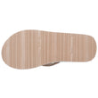 Chanclas Mujer YOGA sofisticada Beige perlas