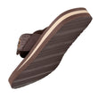Chanclas Mujer YOGA sofisticada Marrón/beige