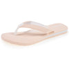 Tongs Femme bicolore yoga Marine et Lilas beige - Isotoner