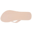 Tongs Femme bicolore yoga Beige