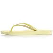 Tongs Femme tige paillettes Jaune