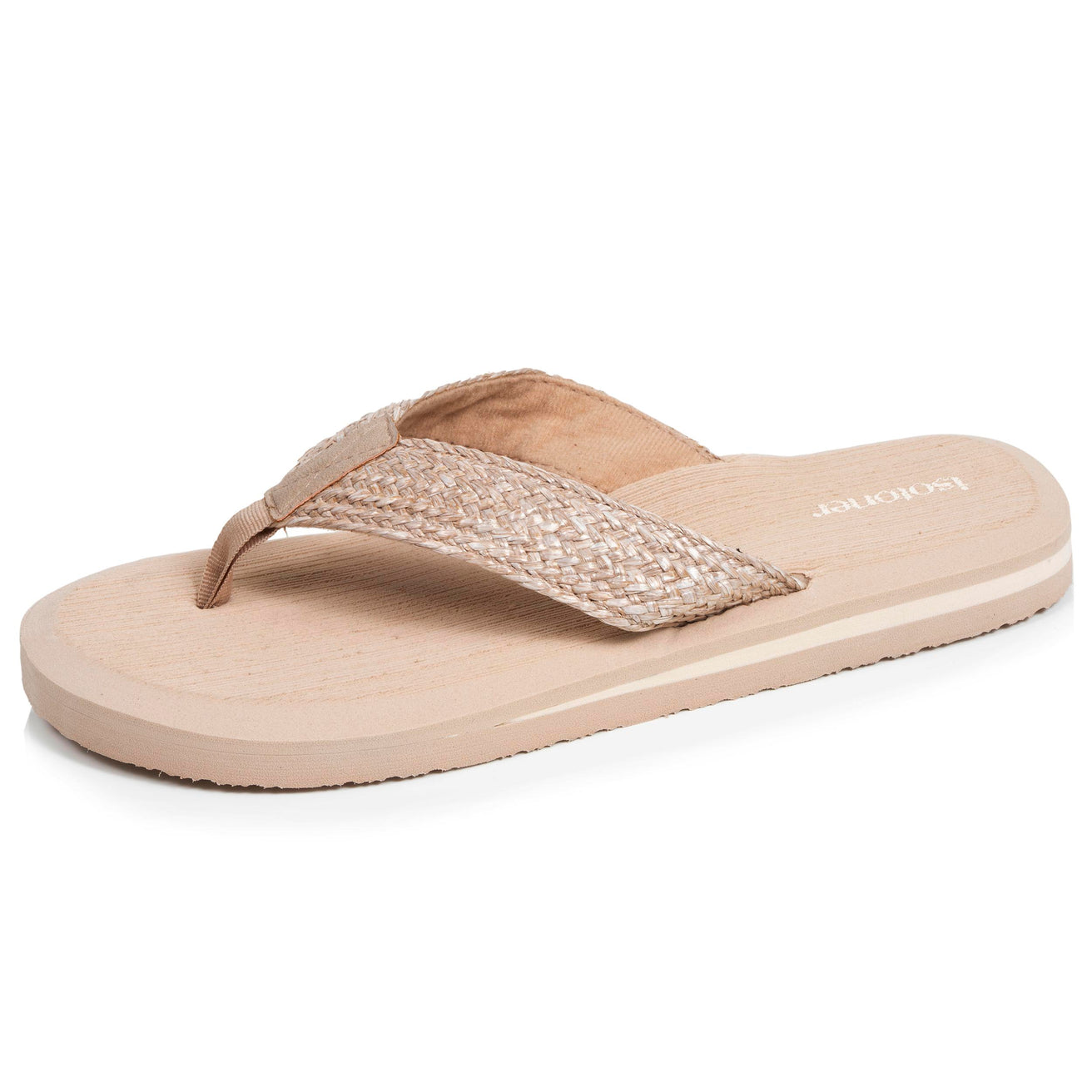 Chanclas Mujer yoga confort Beige