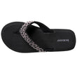 Chanclas Mujer yoga jungla Leopardo/Negro