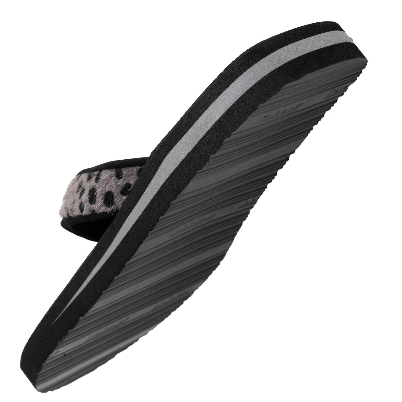 Chanclas Mujer yoga jungla Leopardo/Negro