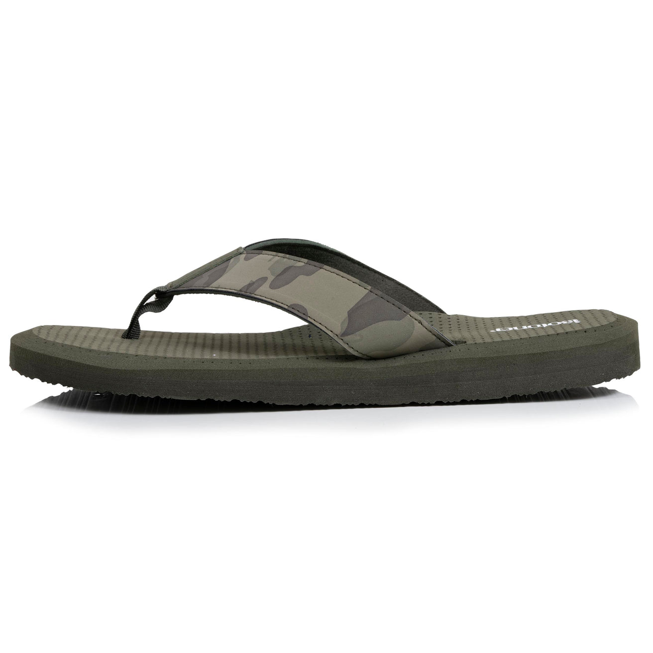 Chanclas Hombre sport camuflaje caqui
